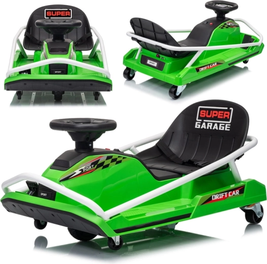 Kart électrique de drift pour enfants 24 V, jusqu’à 50 kg