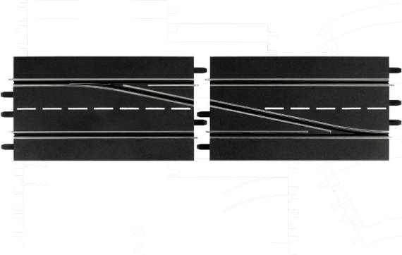 Right overtaking lane switch for Digital 132/124 slot car tracks