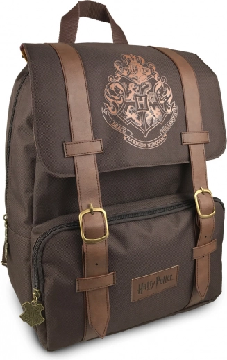 Rugzak Harry Potter Zweinstein bruin