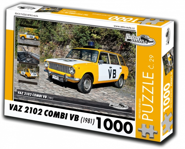 Puzzel RETRO-AUTO’s Vaz 2102 Combi VB 1000 stukjes