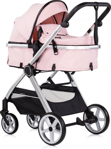 Chipolino Vista Stroller 2in1 Pink Marshmallow