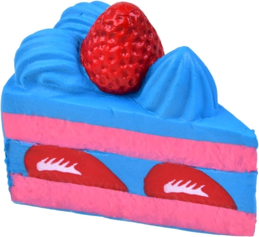 Foam anti-stress squishy cake slice