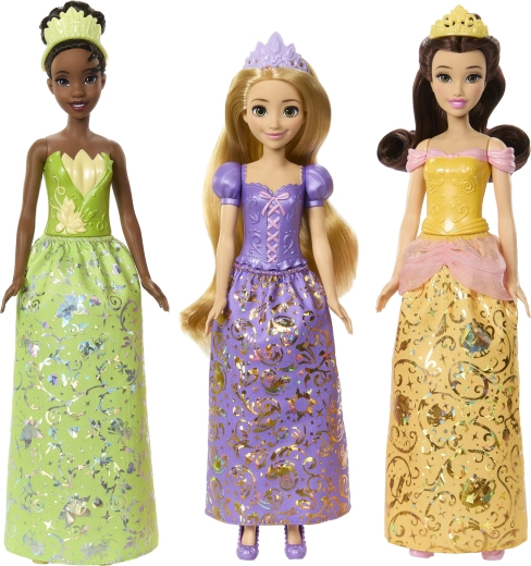 Sparkling dresses and crowns