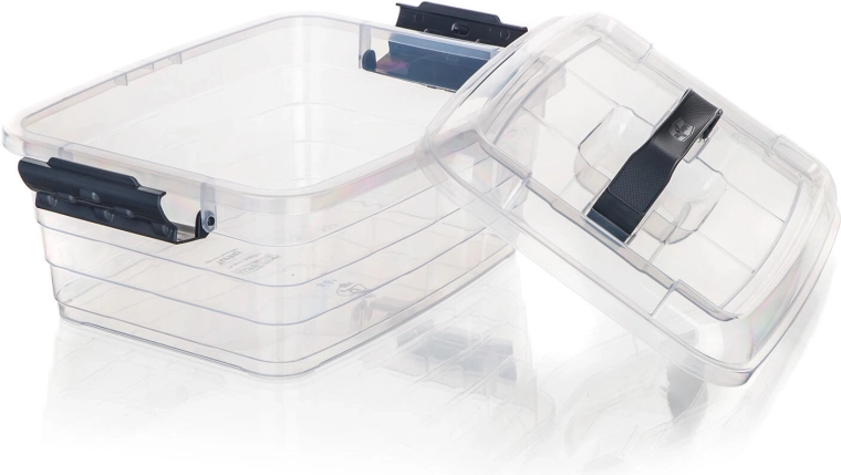 Fermeture sûre avec clips latéraux