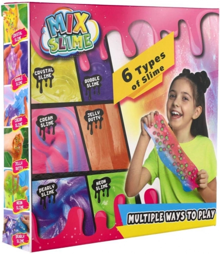 Slijmset met accessoires (6 stuks)