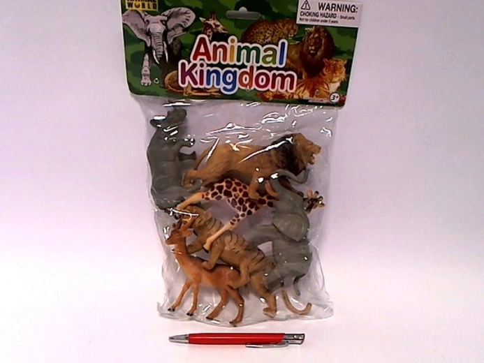 Lot de figurines d’animaux sauvages 12 cm (6 pcs)