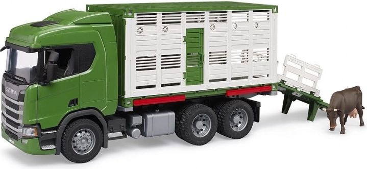 Dierentransporter Scania met koeienfiguur