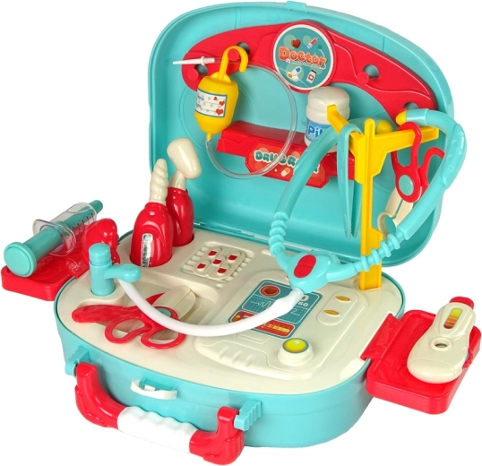 Compact case with organized storage