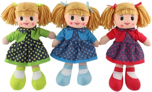 Zachte stoffen pop 30 cm