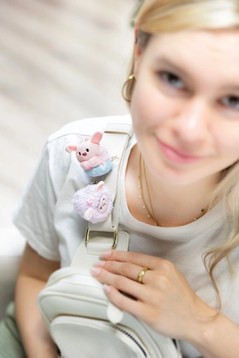 Stylish accessory for a bag or backpack