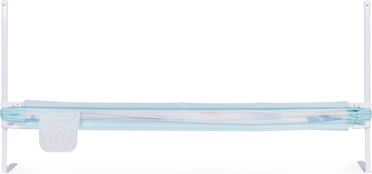 Fold-down top bar for easy access