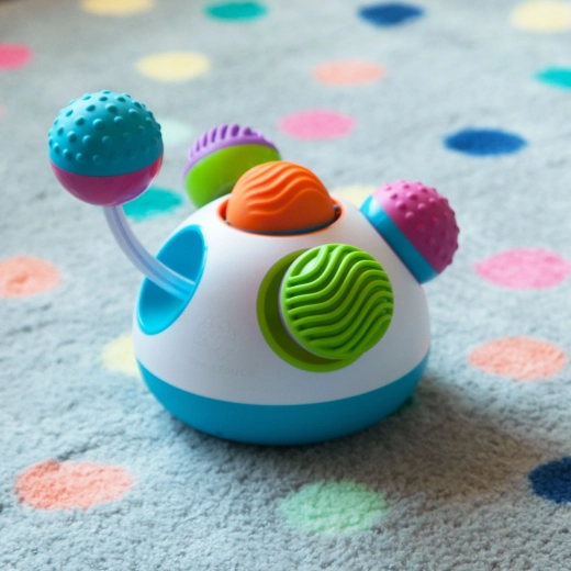 Zachte knoppen en draai-element