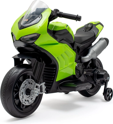 Kids' Electric Motorcycle Supersport Green