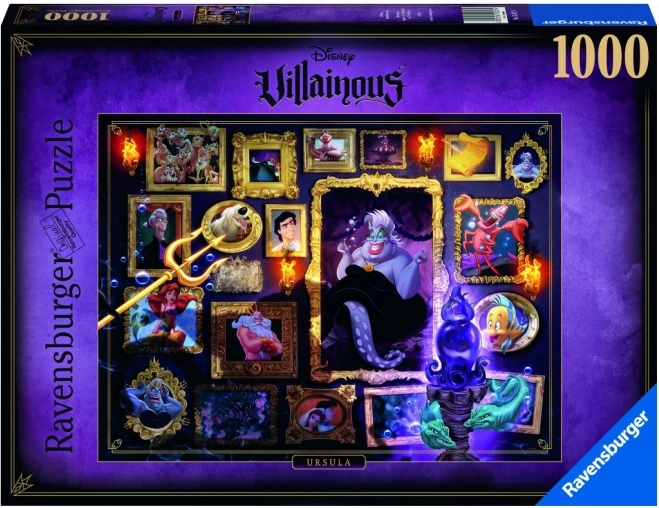 Ravensburger Puzzle Villainous: Ursula 1000 Teile