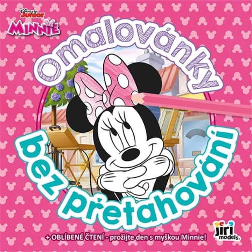 Kleurboek zonder buiten de lijntjes te kleuren Minnie