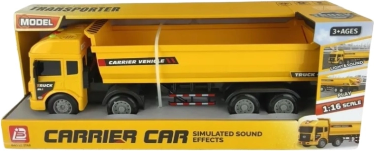 Children's Dump Truck with Light and Sound in a Box