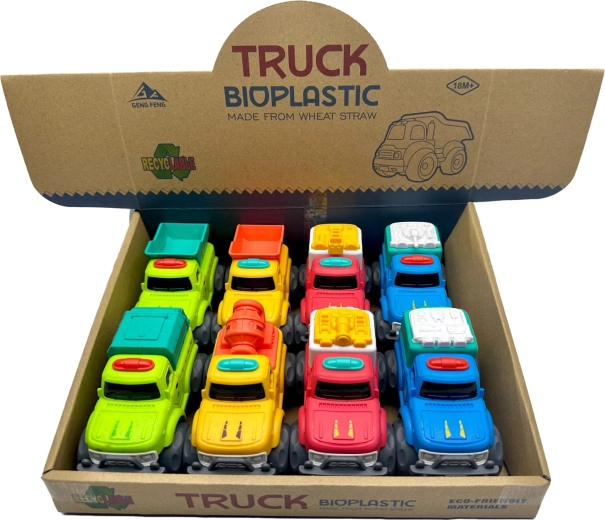 Mini camion Bioplastic 11 cm – différents modèles