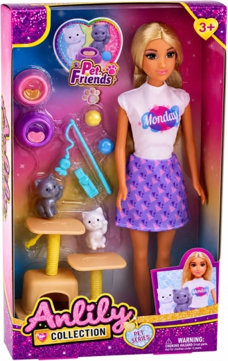 Complete gift set for pet-care play