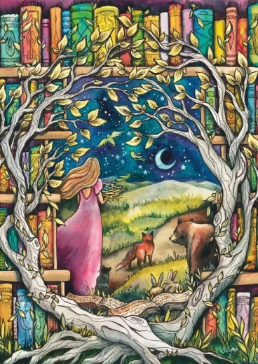 Puzzle Magnolia Traumland 1000 Teile