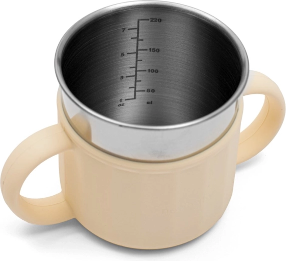 Makkelijk vast te houden en porties tot 220 ml