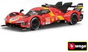 Modèle en métal Bburago Ferrari 499P 1:43 – vainqueur des 24 Heures du Mans 2023