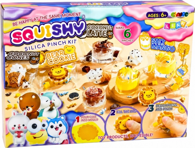 Up to 6 squishy desserts and drinks