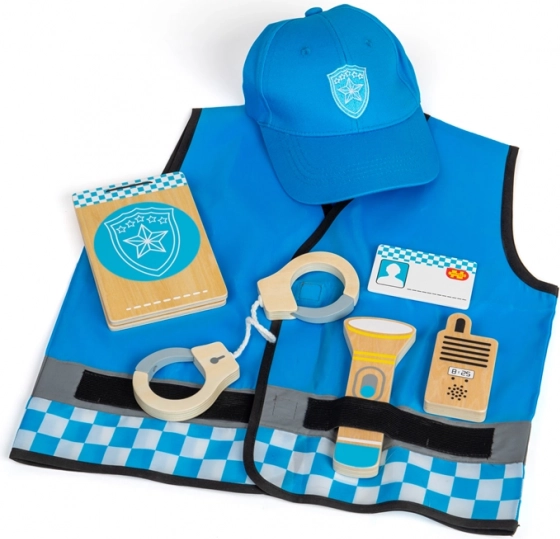 Kinderkostuum politieagent BIGJIGS TOYS