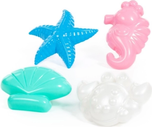 Heldere kleuren om ze makkelijk in het zand terug te vinden