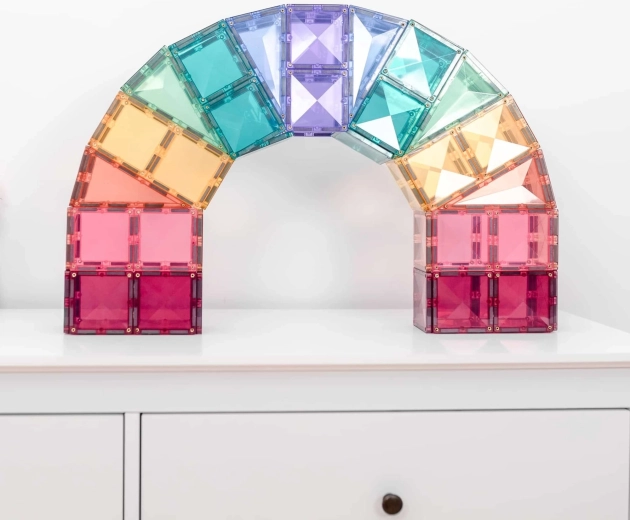 Pasteltinten en transparant design