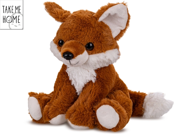 Plush Fox Take Me Home 28 cm – Sitting