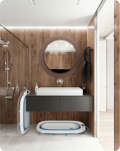 Pliable, stable et peu encombrante