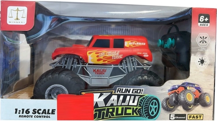 Voiture RC 1:16 avec capacités d’escalade et lumières LED, 40 MHz