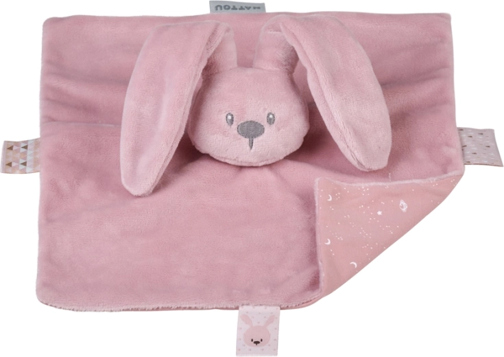 Nattou doudou mini Lapidou Glow rose ancien 28 cm