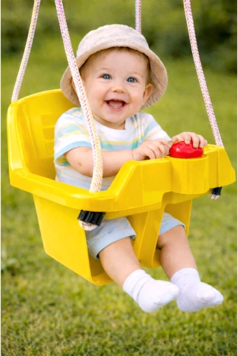 Lustige Hupe für noch mehr Schaukelspaß