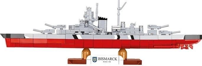 Gedetailleerde schaal 1:700 en 590 onderdelen