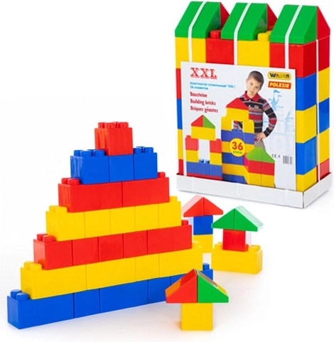 Wader Mega XXL – jeu de construction 36 pièces