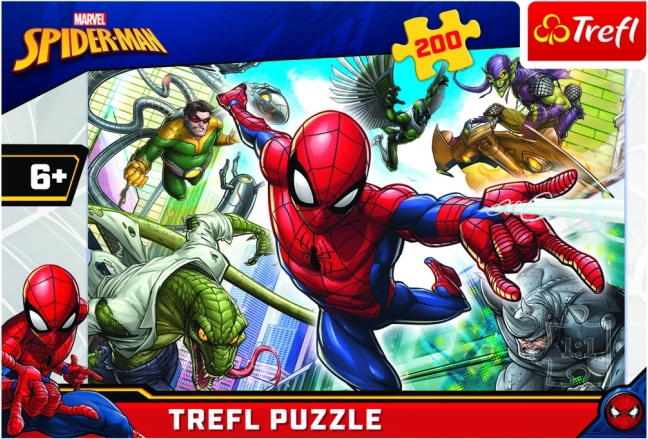 Trefl puzzel 200 stukjes Spider-Man geboren held