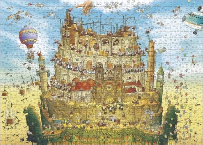 Puzzel HEYE That's Life: In de wolkenkrabber 2000 stukjes