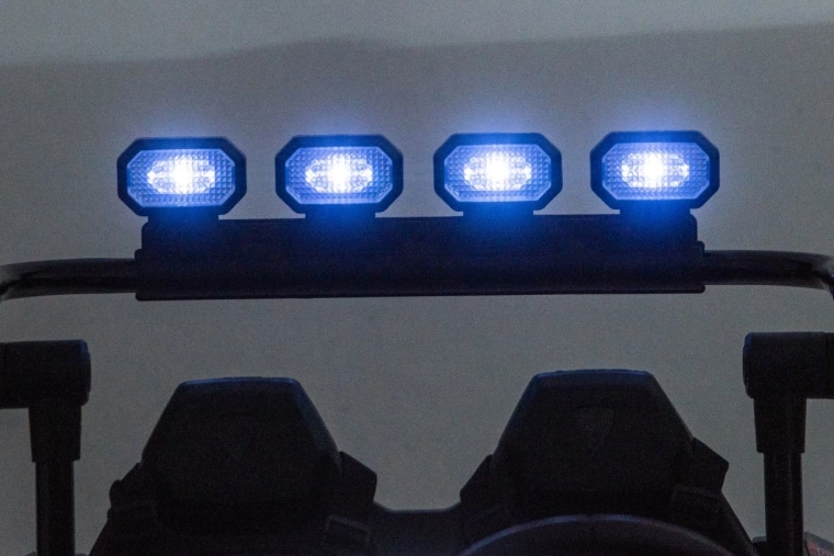 LED light bar and rich equipment for fun