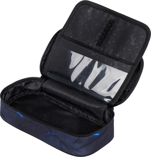 Slim etui met dubbele klep