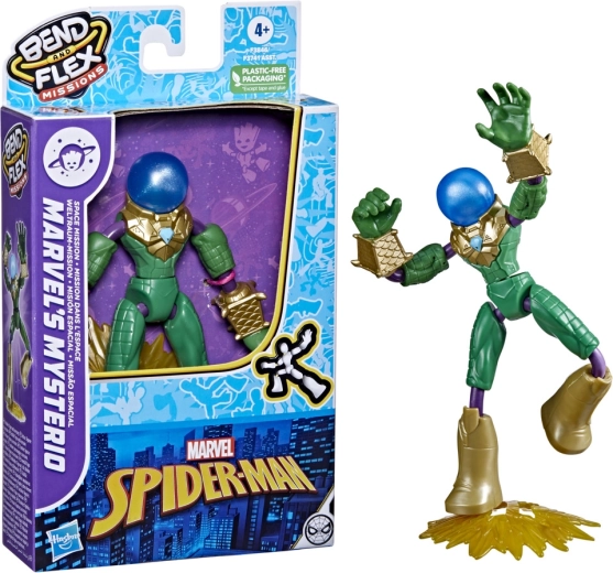 Marvel Spider-Man Bend and Flex Missions actiefiguur – Marvel's Mysterio