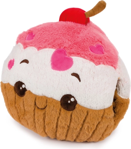 Warm plush pillow Cozy Noxxiez cupcake 3 in 1