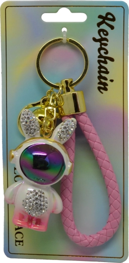 Astronaut Bunny Keychain