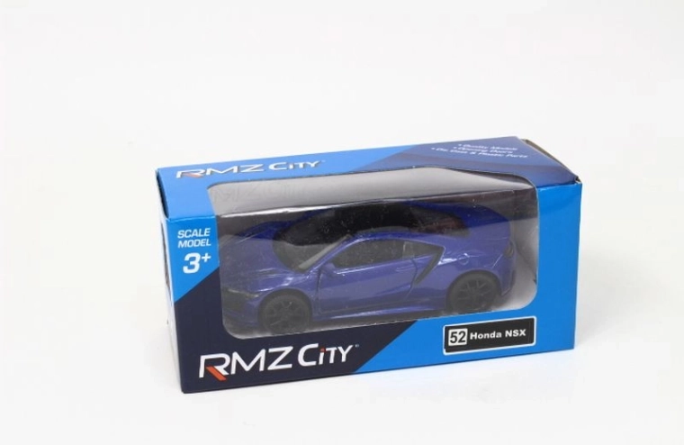 RMZ Honda NSX 2017 modèle de voiture bleu 1:32