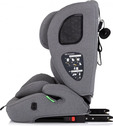 Eenvoudige installatie met ISOFIX en Top Tether