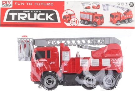 Screw-together Fire Truck for Kids