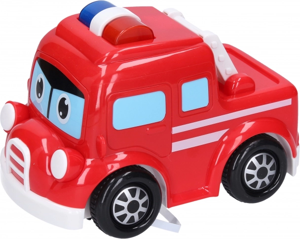 Fire truck with effects 15 cm