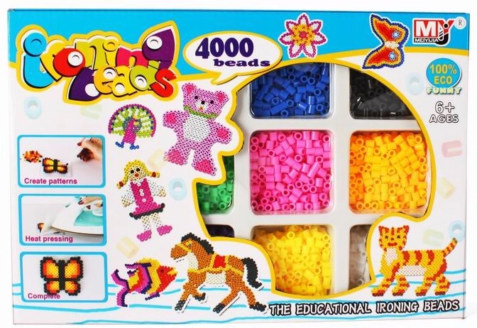 Ironing beads 4000 pcs – 100% eco