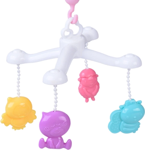 Ledikant met mobiel voor rustig inslapen