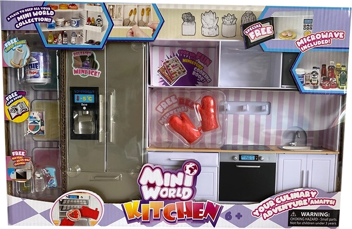 Mini kitchen for 29 cm dolls